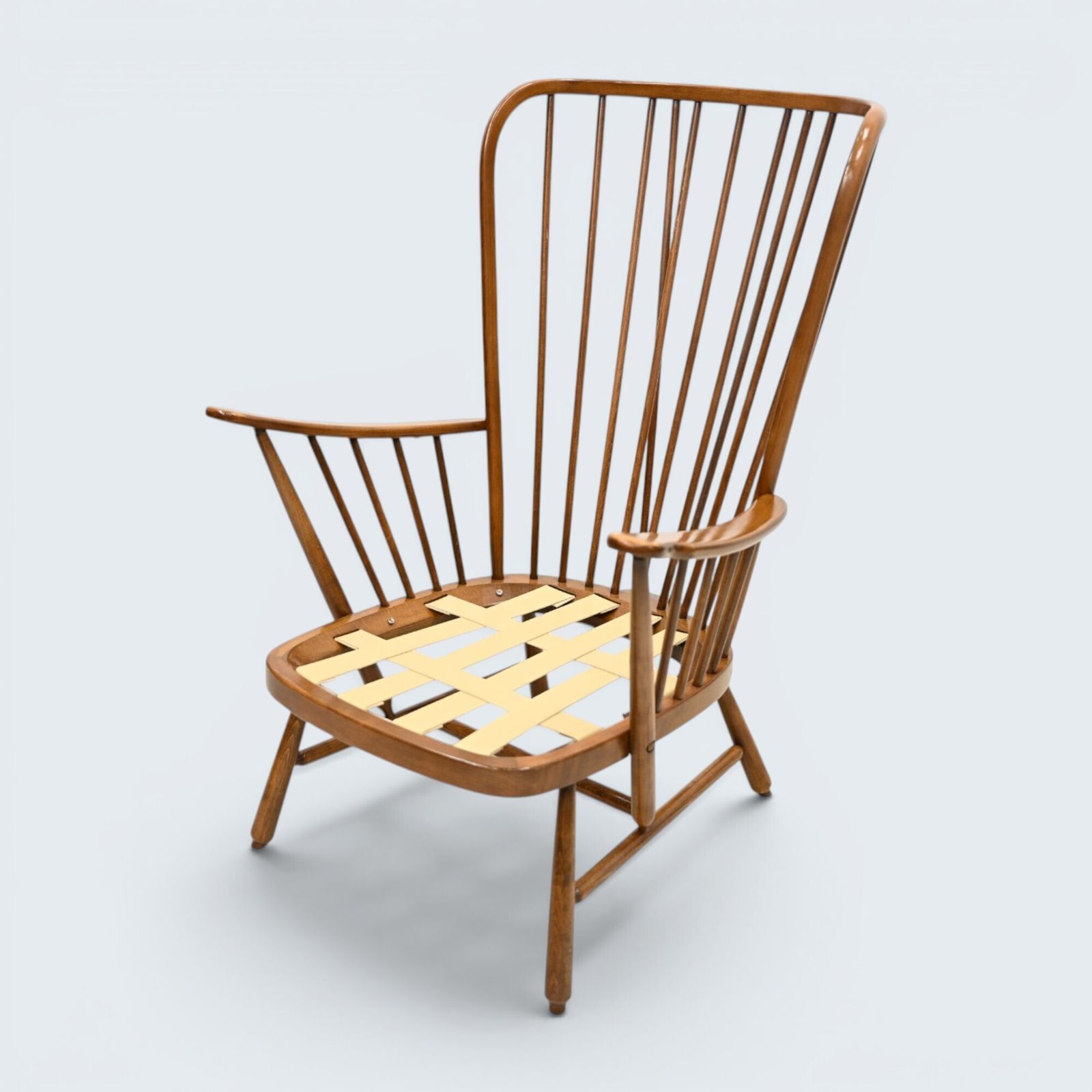 Ercol Evergreen Easy Chair Golden Dawn New Webbing Free Uk* Delivery photo for sale