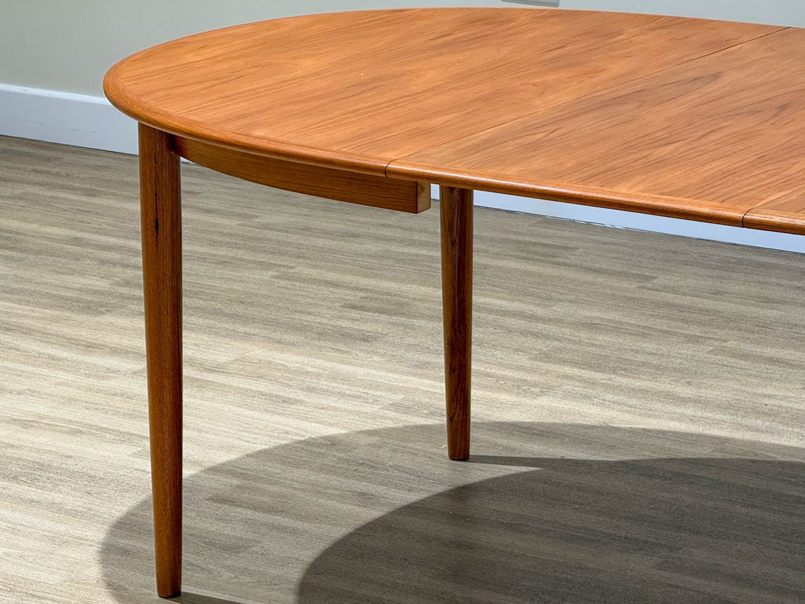 Johannes Andersen Double Extending Dining Table (Made In Denmark 1960) photo for sale
