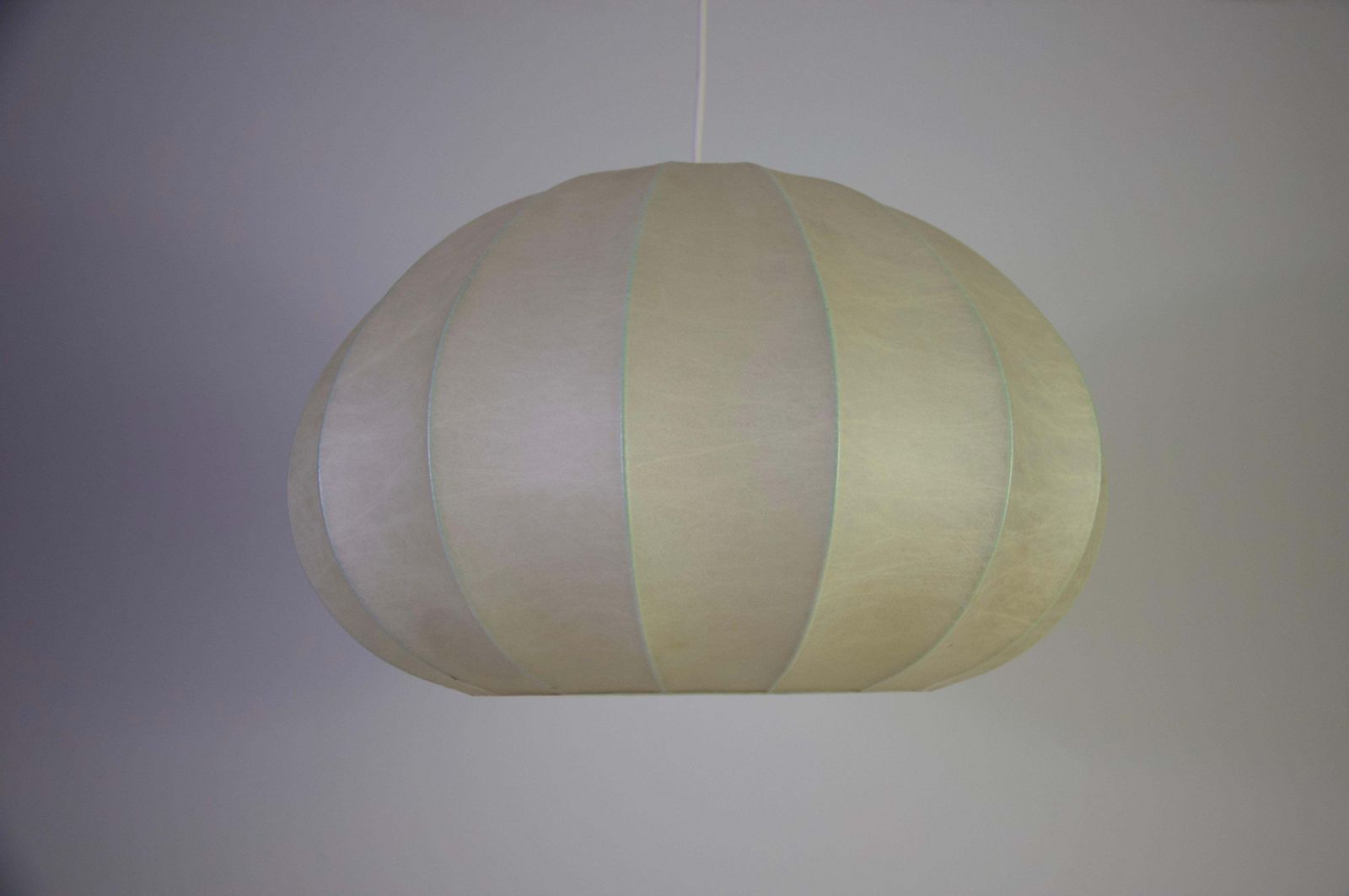 Mid-Century ronde cocon hanglamp, jaren 1960, Italië photo buy
