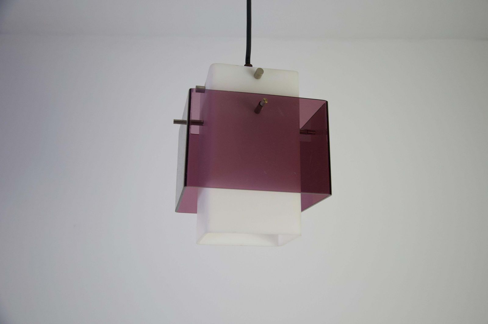 1 van 2 Hanglamp van acrylglas, Duitsland, jaren 1970 photo buy