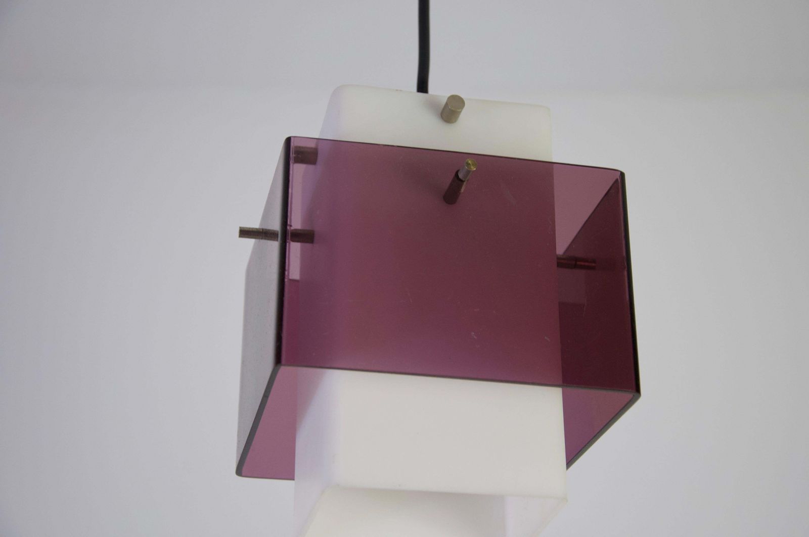 photo furniture 1 van 2 Hanglamp van acrylglas, Duitsland, jaren 1970