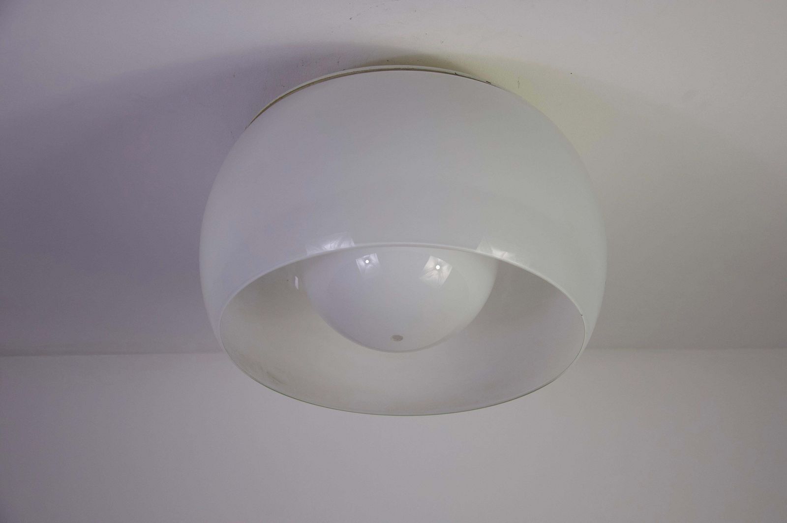 'Omega' Flush Mount By Vico Magistretti For Artemide, Italy, 1960 photo Lighting