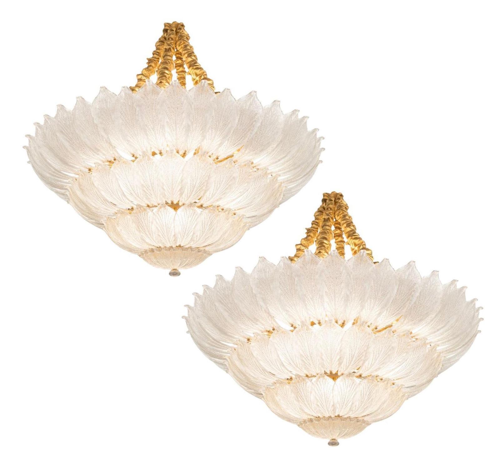 Spectacular Venetian Murano Ceiling Light photo Lighting