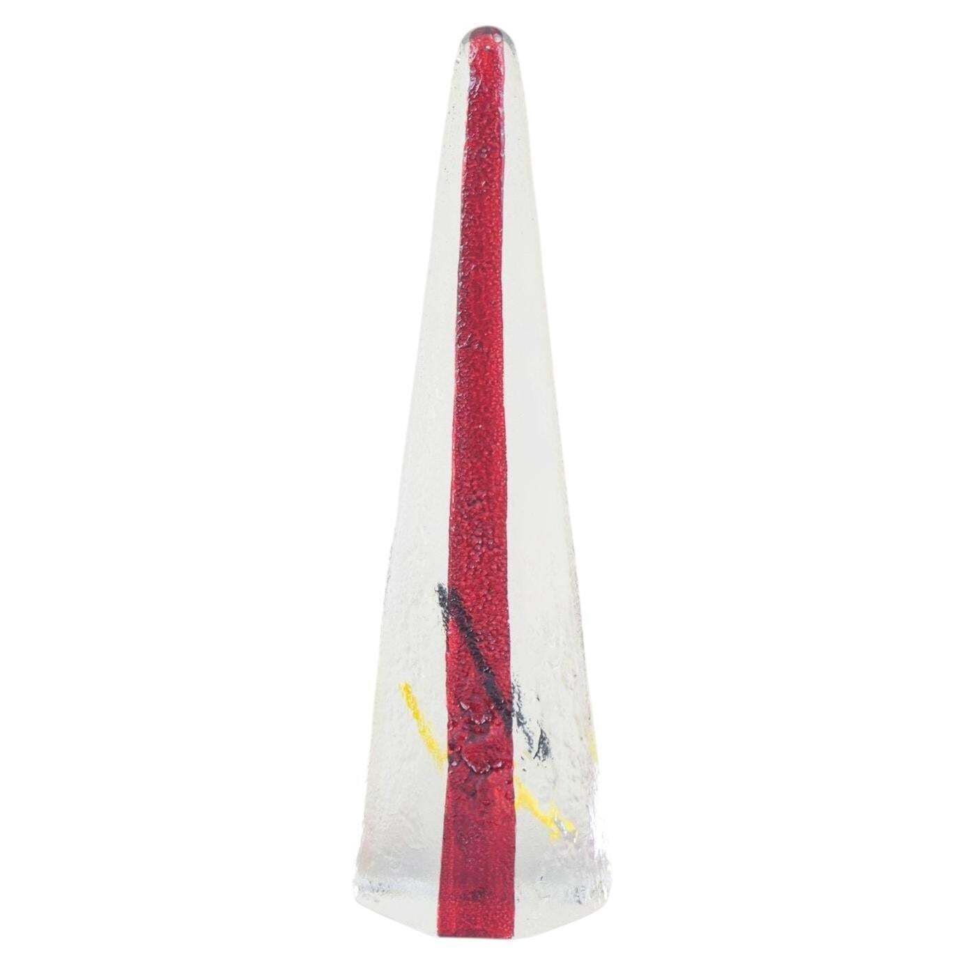 Johansfors, Suède. Sculpture en verre d'art, années 1980.