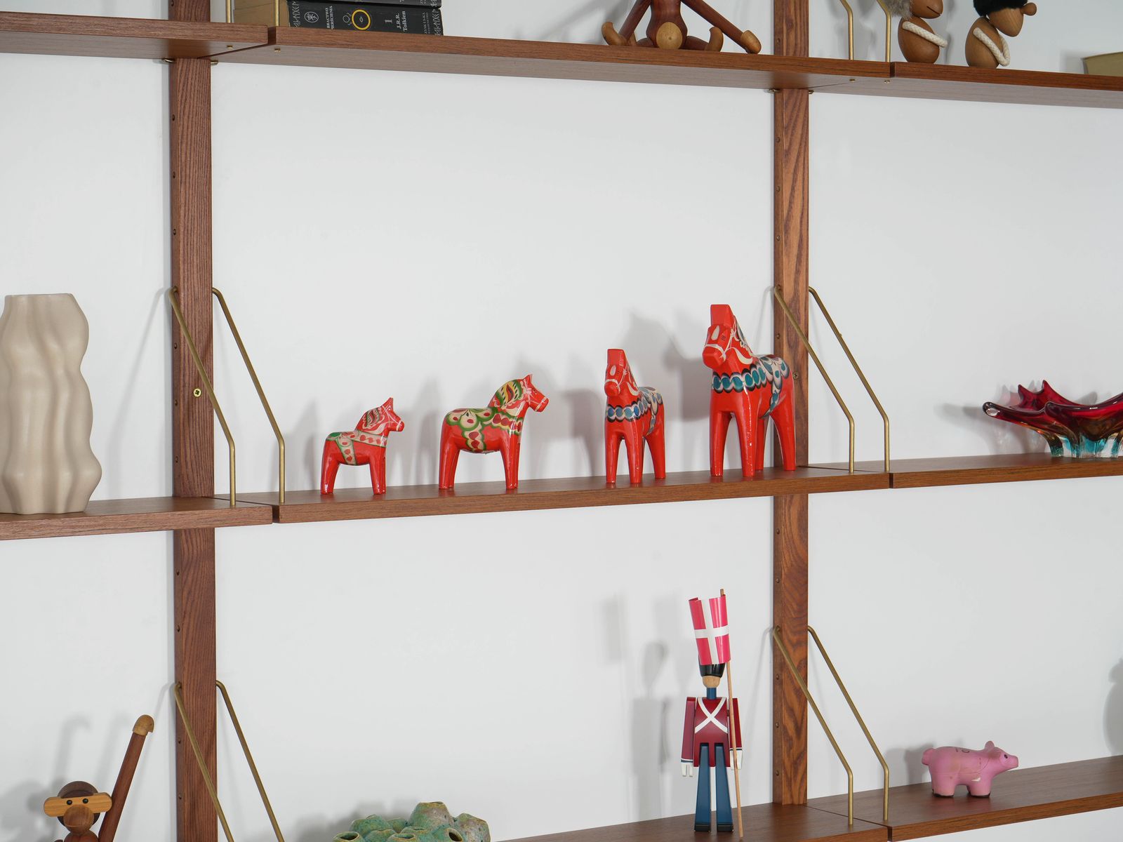 Meubels Teakhouten modulaire kast, Deens design, jaren 1960, gemaakt in Denemarken photo