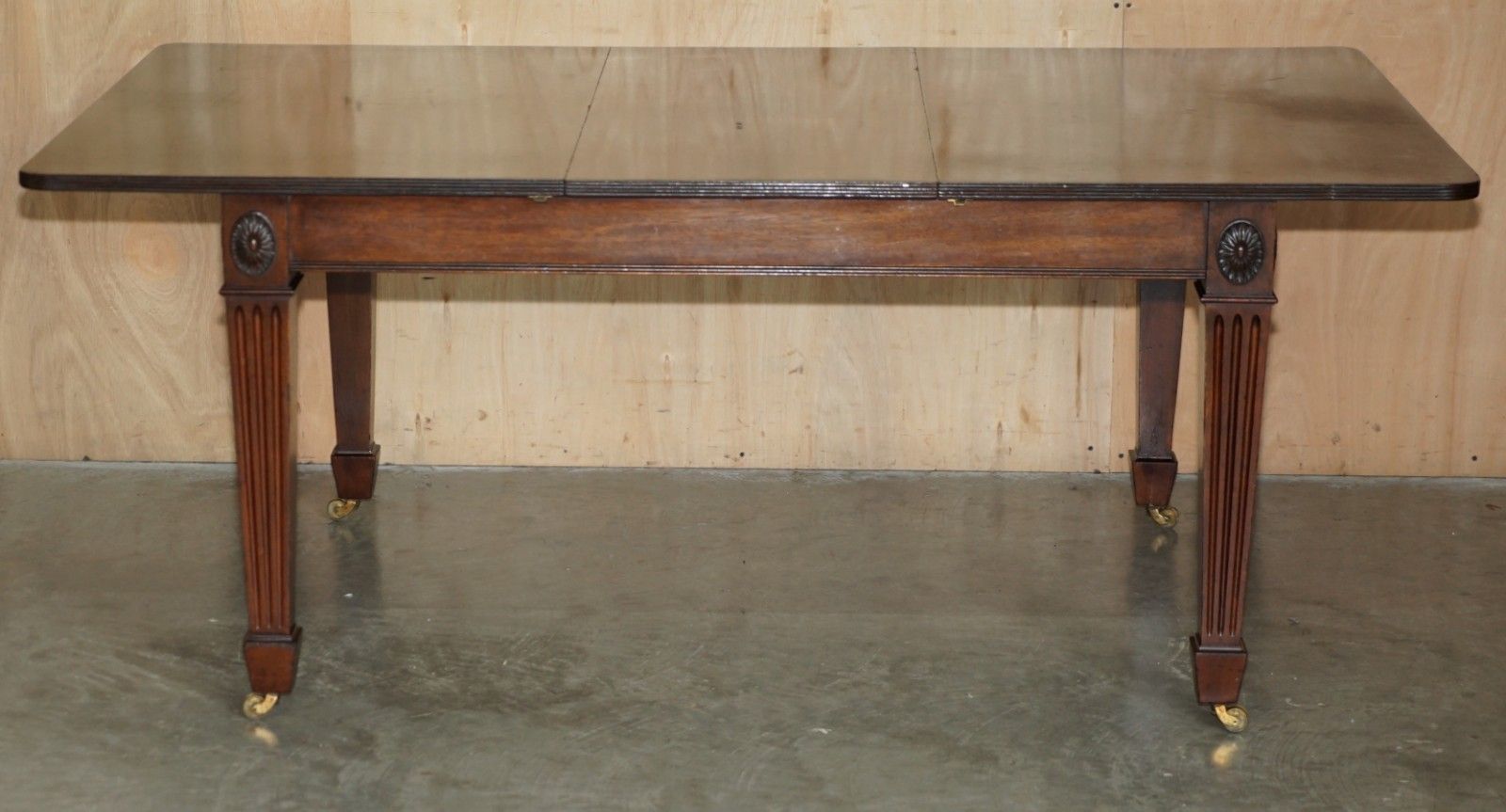 Antique English Victorian Mahogany James Jas Shoolbred Extending Dining Table photo Furniture