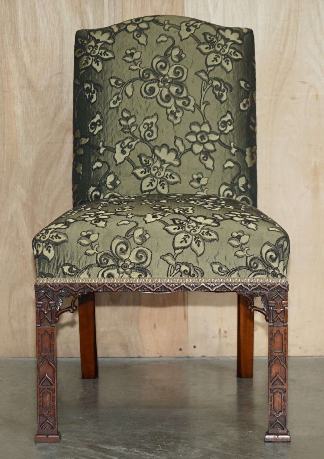 Six Original No 10 Downing Street Prime Minster Thomas Chippendale Dining Chairs photo vinterior