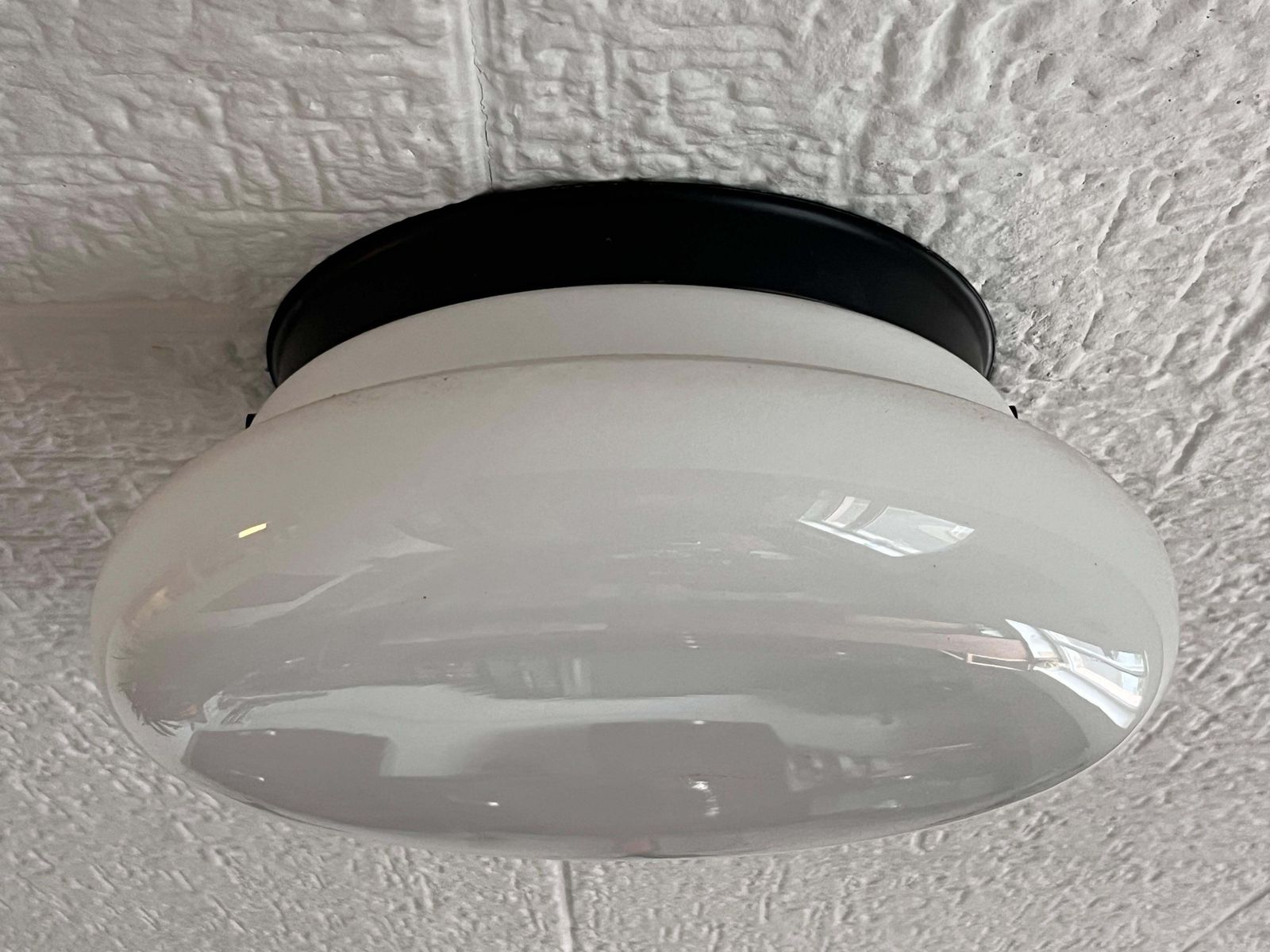 Pair Of Design Midcentury Wall Or Ceiling Lamps, Flushmounts, 1970s photo Lighting