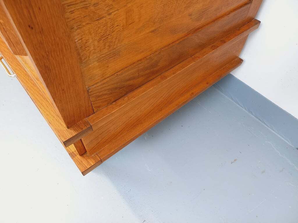 Wardrobe With Two Oak Doors 3, 1960s photo buy