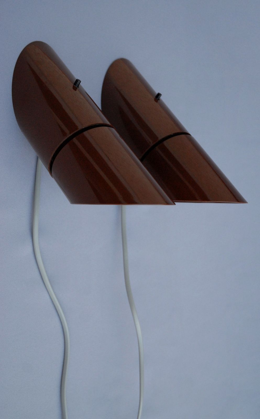 Pair Of Phister Wall Lamps By Hans Due For Fog & Mørup, Denmark, 1977 photo vintage