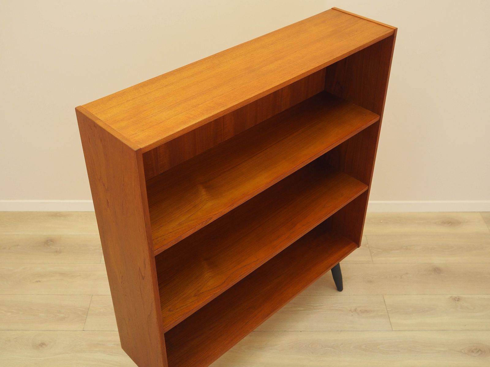 Teakhouten boekenkast, Deens design, jaren 1970, geproduceerd door Clausen & Søn photo vinterior