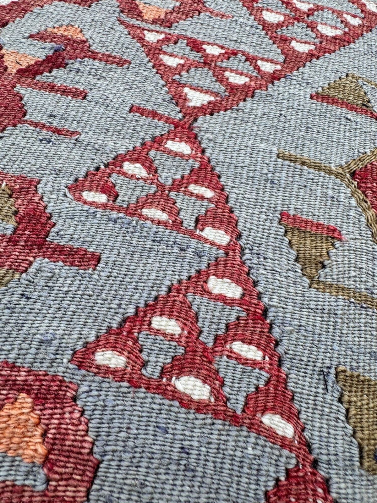 Kilim Covered Stool 0.42m X 0.31m X H0.25m photo buy