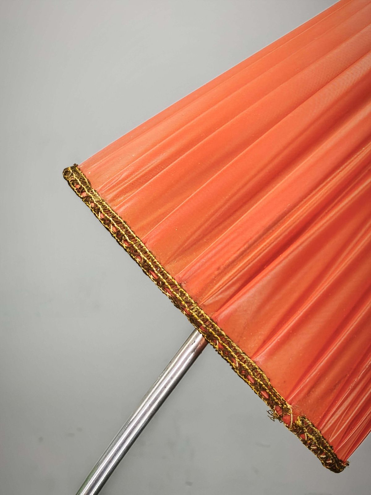Lampadaire allemand à trois bras réglables, années 1960 photo vintage