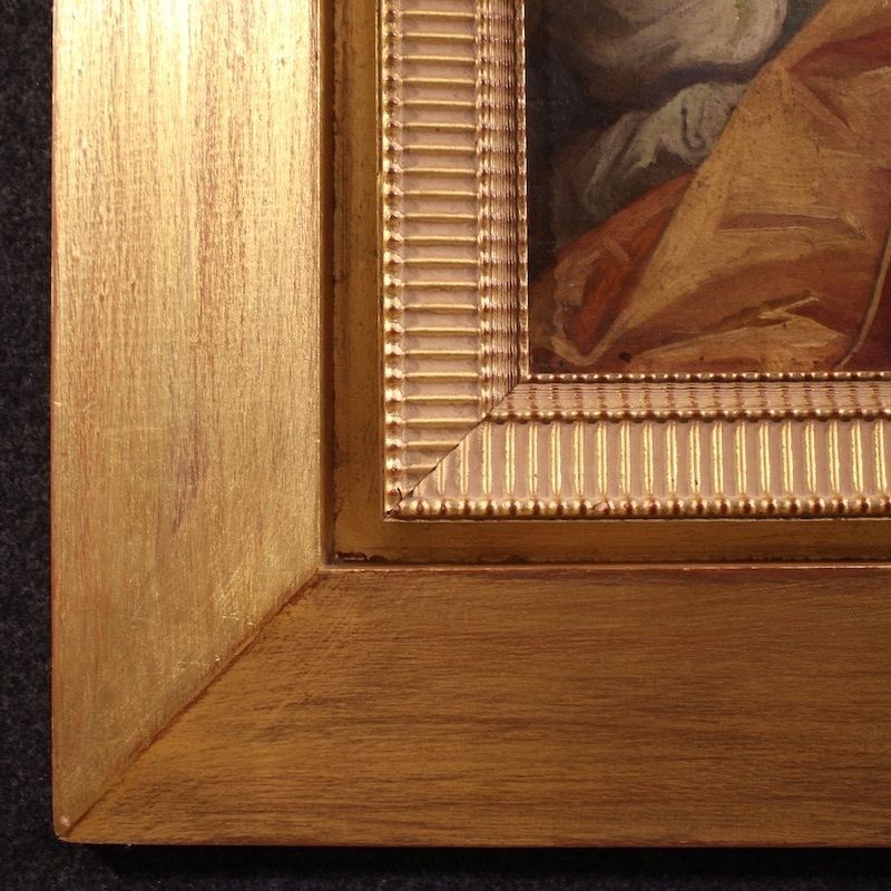 6400.0 Schilderij gesigneerd Pompeo Massani, Allegorie van de Overwinning photo
