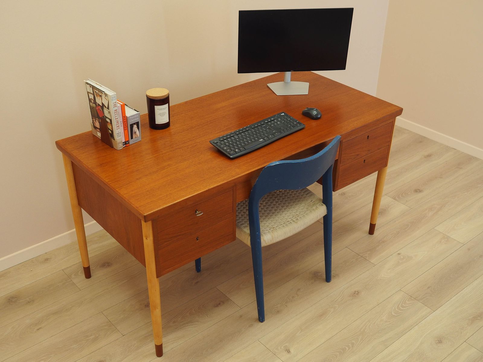 Teak Desk, Danish Design, 1970s, Made In Denmark photo 1729.0