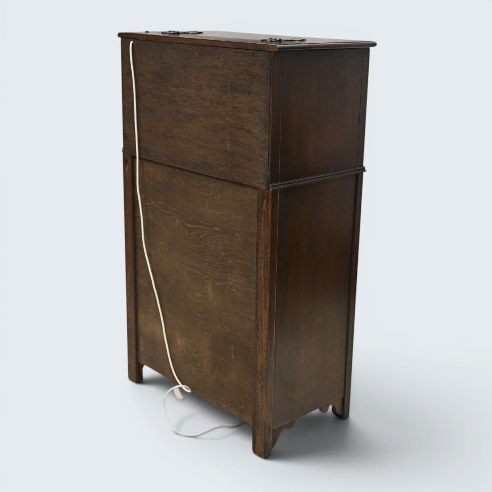 Jaycee Wine/Gin Drinks Cabinet Mirrored Pouring Surface Free Delivery photo vinterior