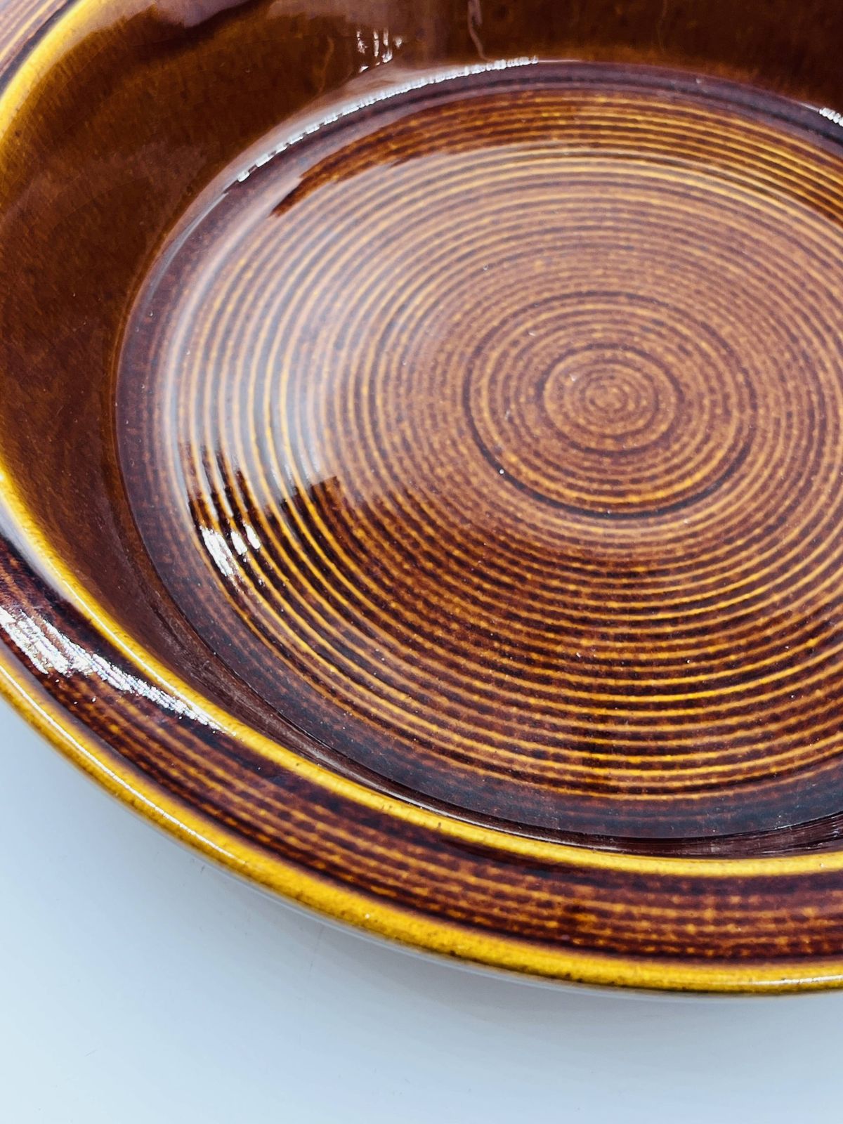 Groot rond decoratief bord Hälsingborg Rings K.J. Svensson jaren 70 photo buy