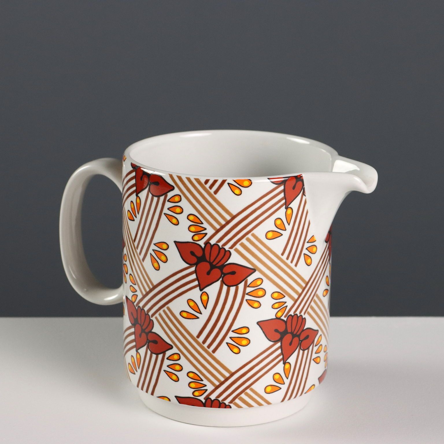 Service à café et à thé Ceramiche Franco Pozzi Gallarate pour T. & J. Vestor photo for sale