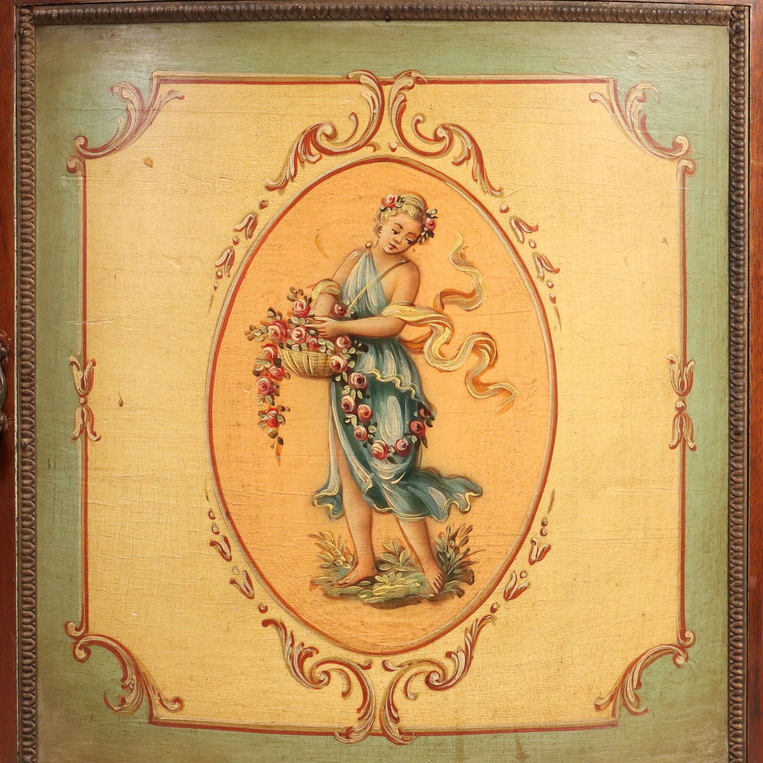 photo for sale Armoires demi-lune de style néoclassique en acajou, XXe siècle
