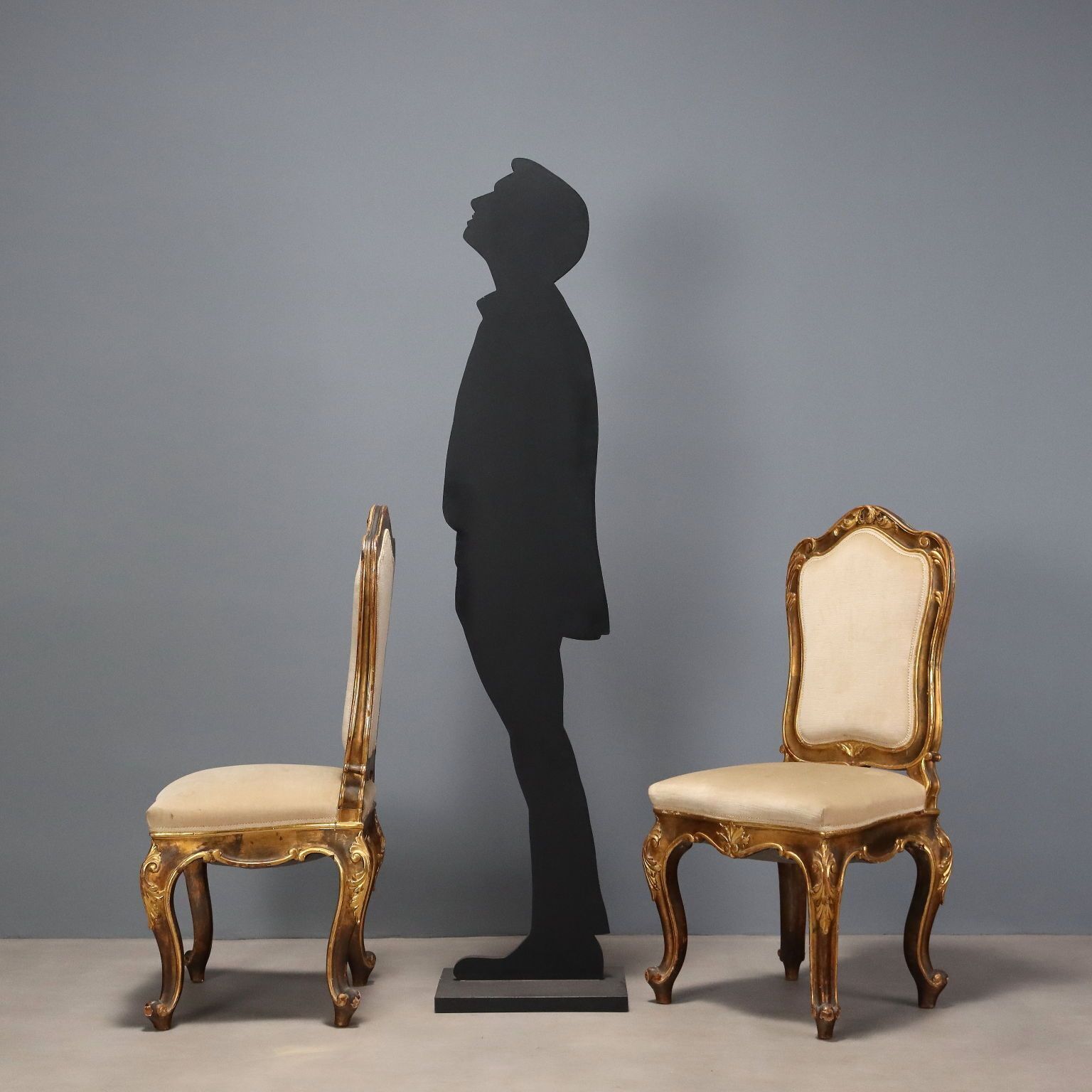 Eclectic Carved And Gilded Wood Chairs   Italy 19th Century photo furniture