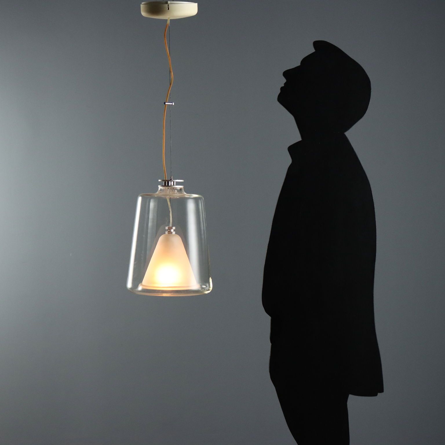 Lampe vintage Oluce Lanternina, par Laudani et Romanelli, années 2000 photo furniture
