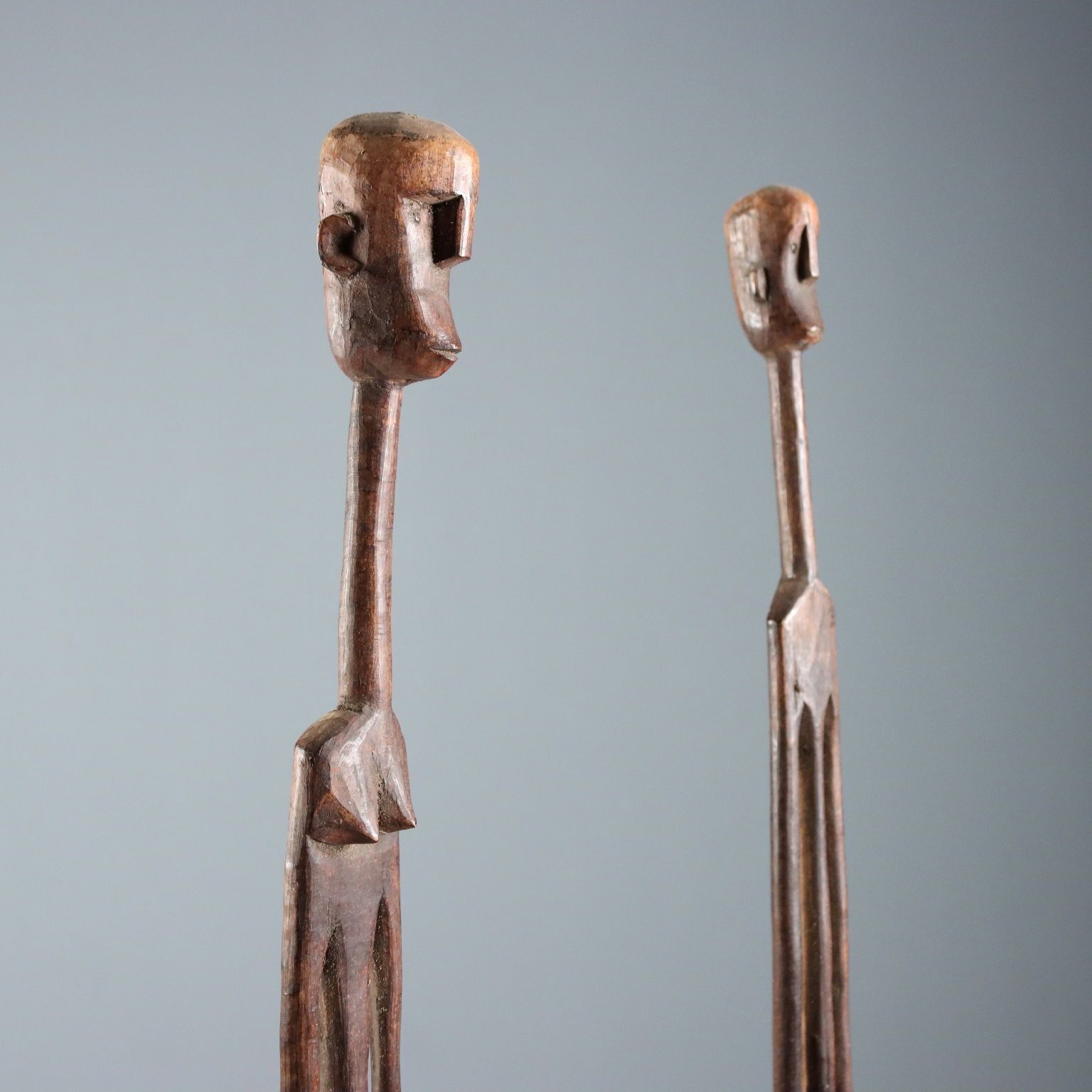 Antique Wooden Ancestors Nyamwezi Art Tanzania XX Century photo for sale