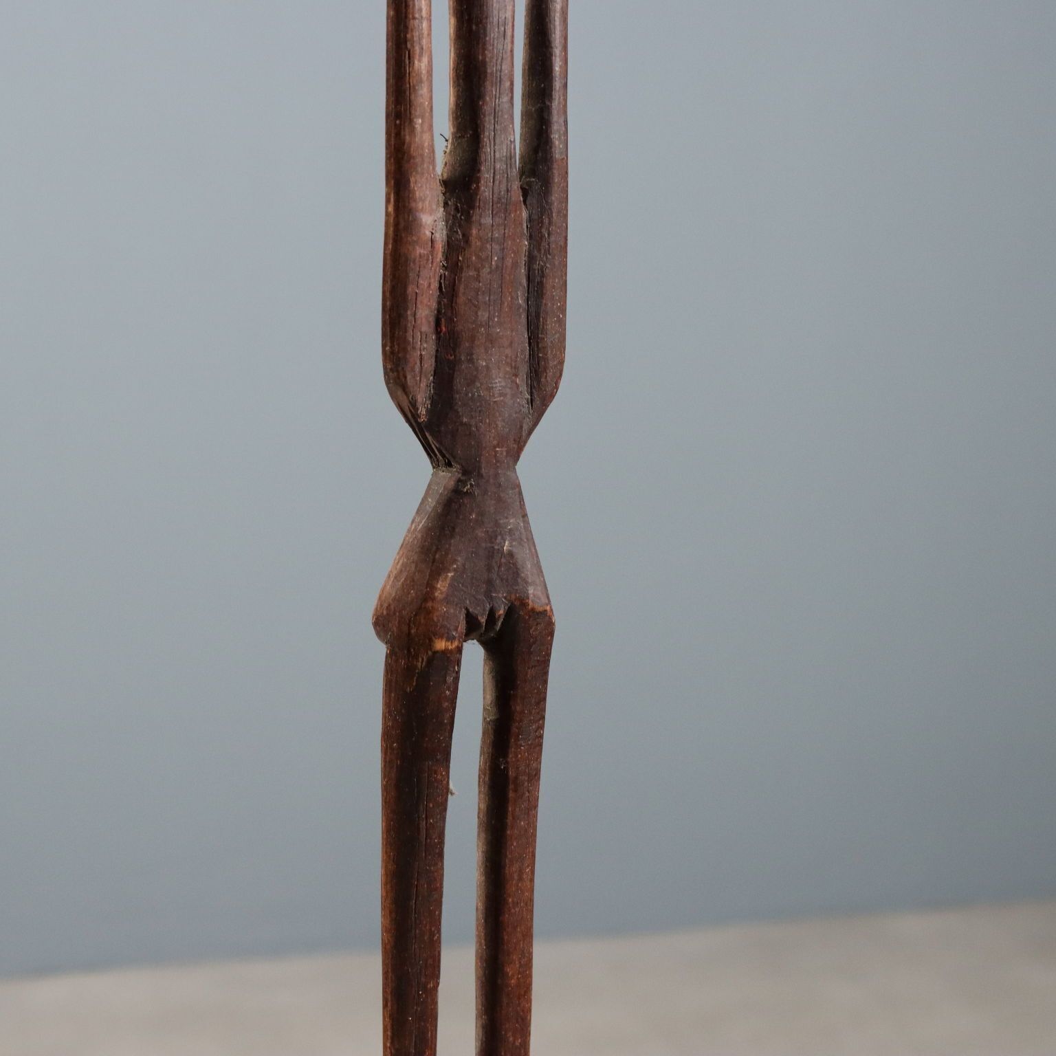 Antique Wooden Ancestors Nyamwezi Art Tanzania XX Century photo vinterior