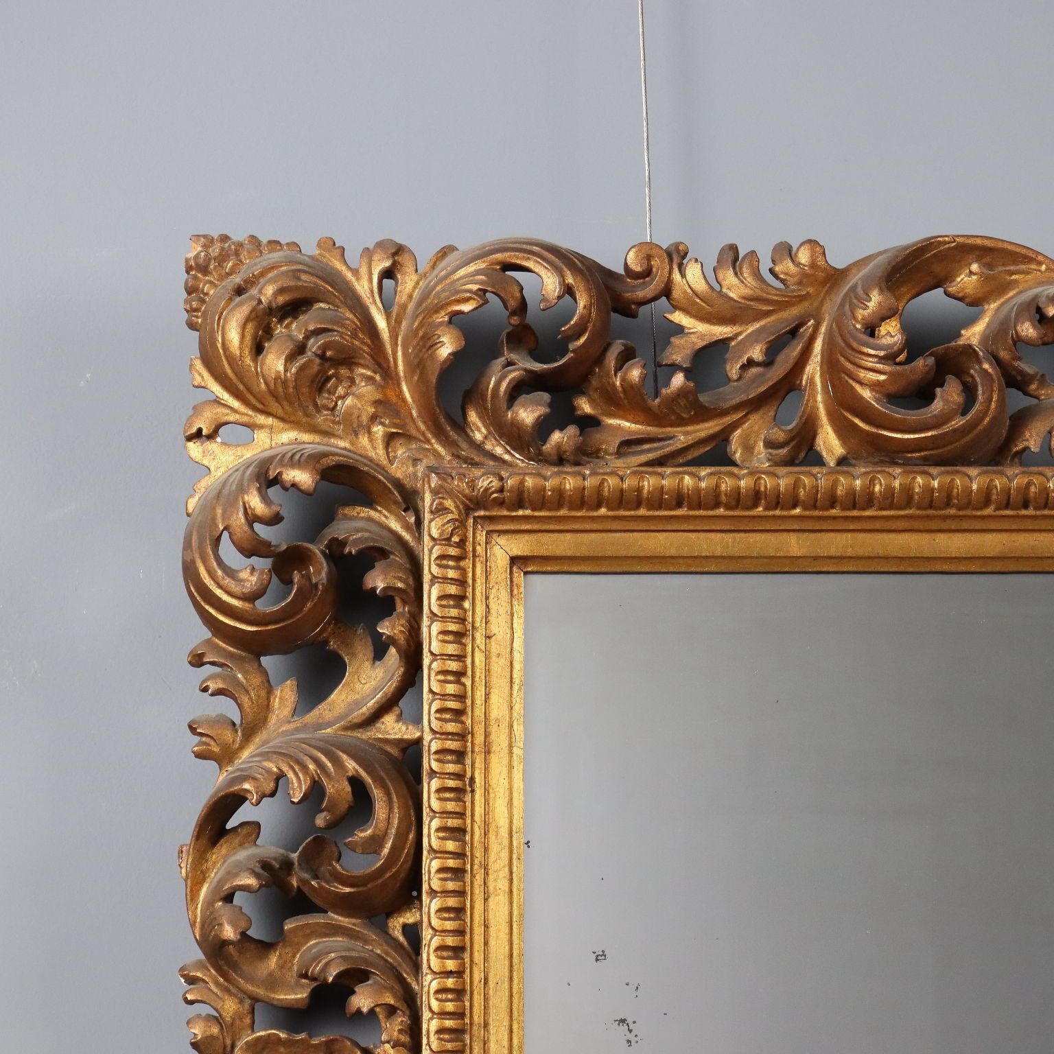 Baroque Frame Carved Wood Italy XX Century photo 680.0