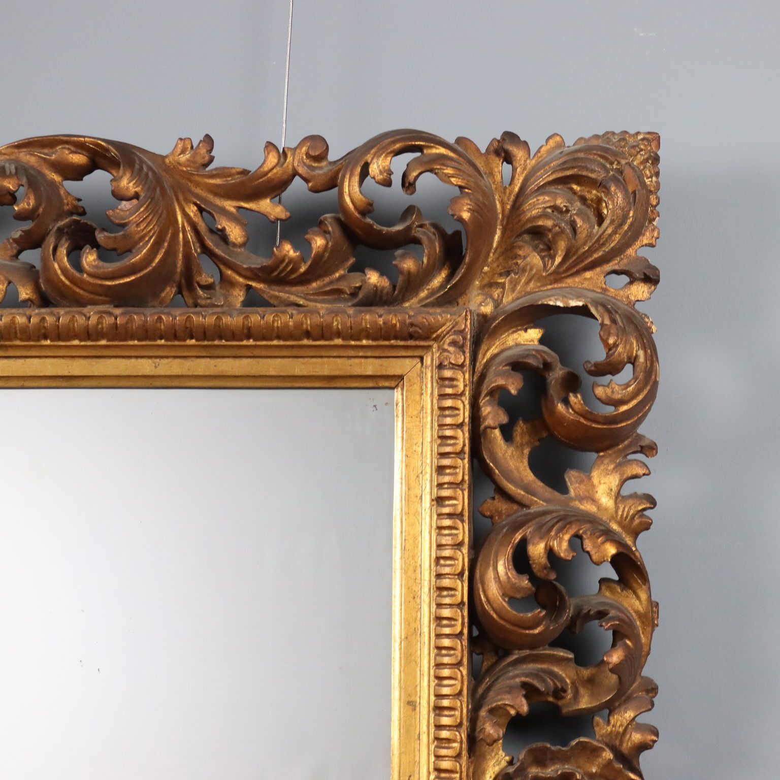 Cadre baroque en bois sculpté, Italie, XXe siècle photo buy