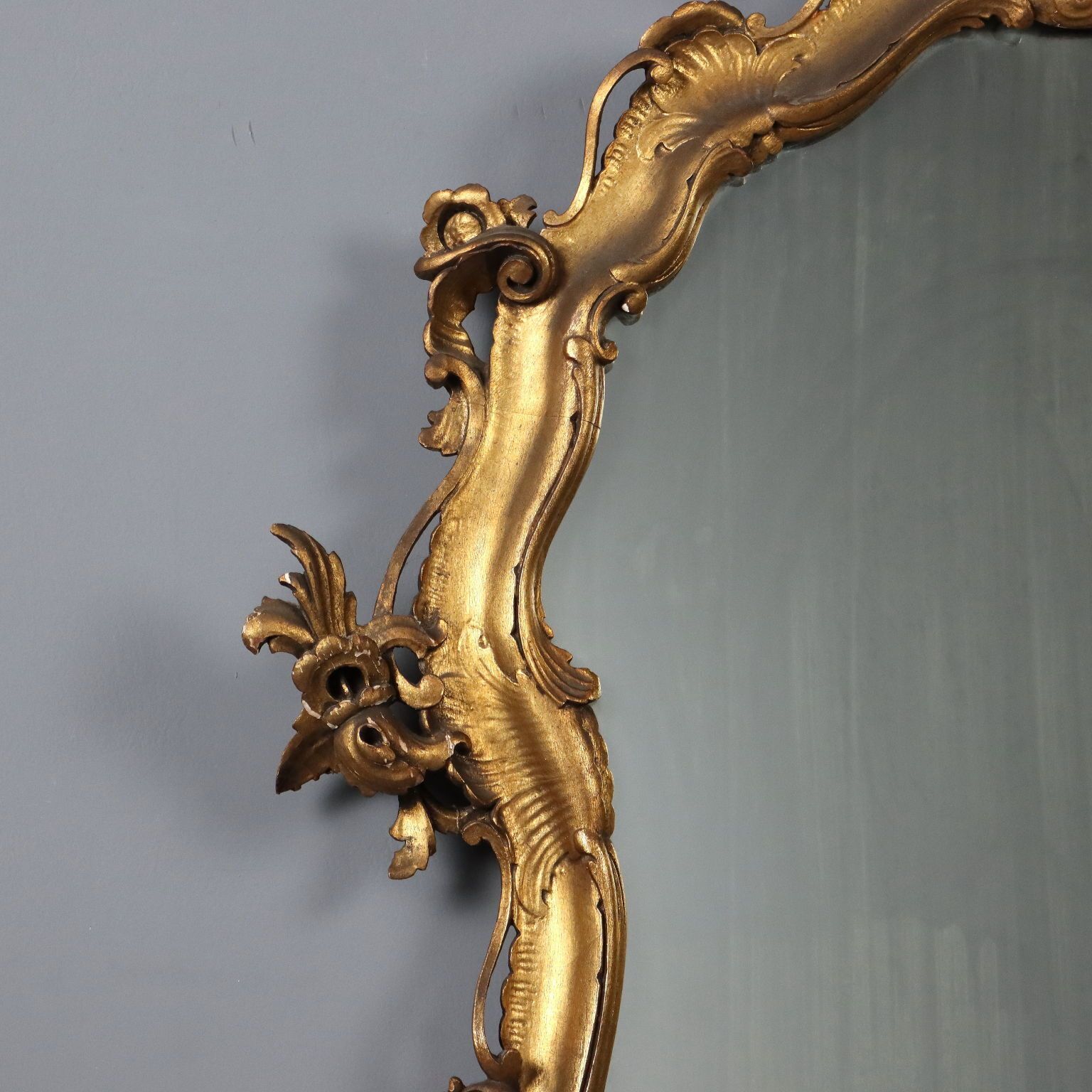 Mirror Baroque Style Gilded Wood XX Century photo buy