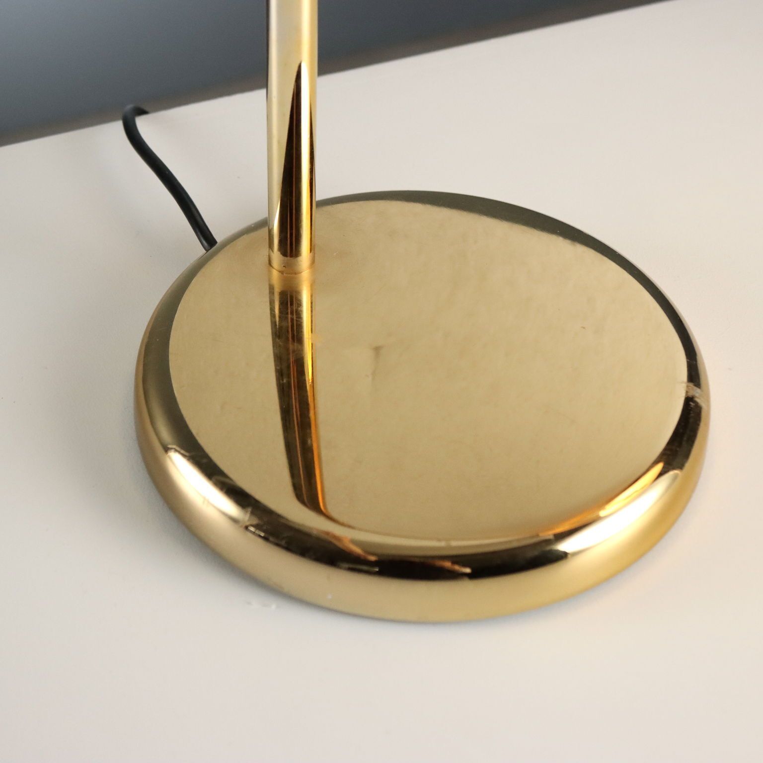 photo furniture Vintage Lamp Metal Fabric Design Italy 1980s