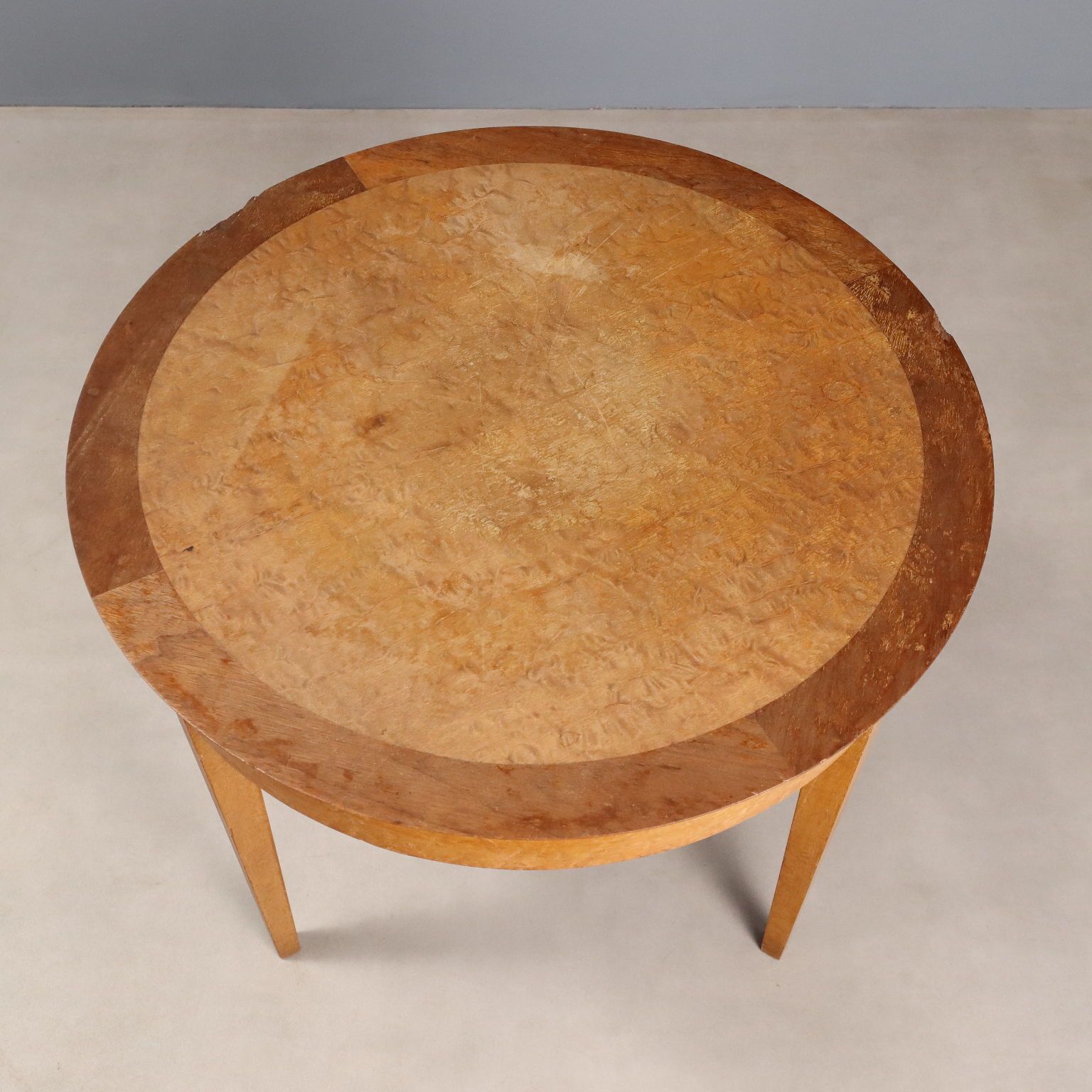 Salontafel Art Deco Exotisch Hout 19e Eeuw photo vinterior