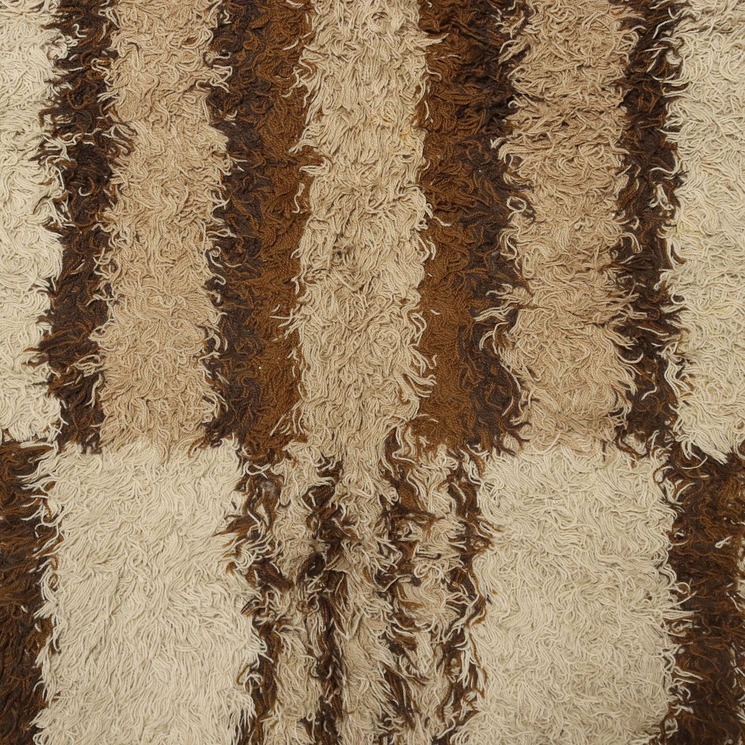 Modern Tapijt Wol Zware Knoop Machinaal Gemaakt 87 X 63 In photo 430.0