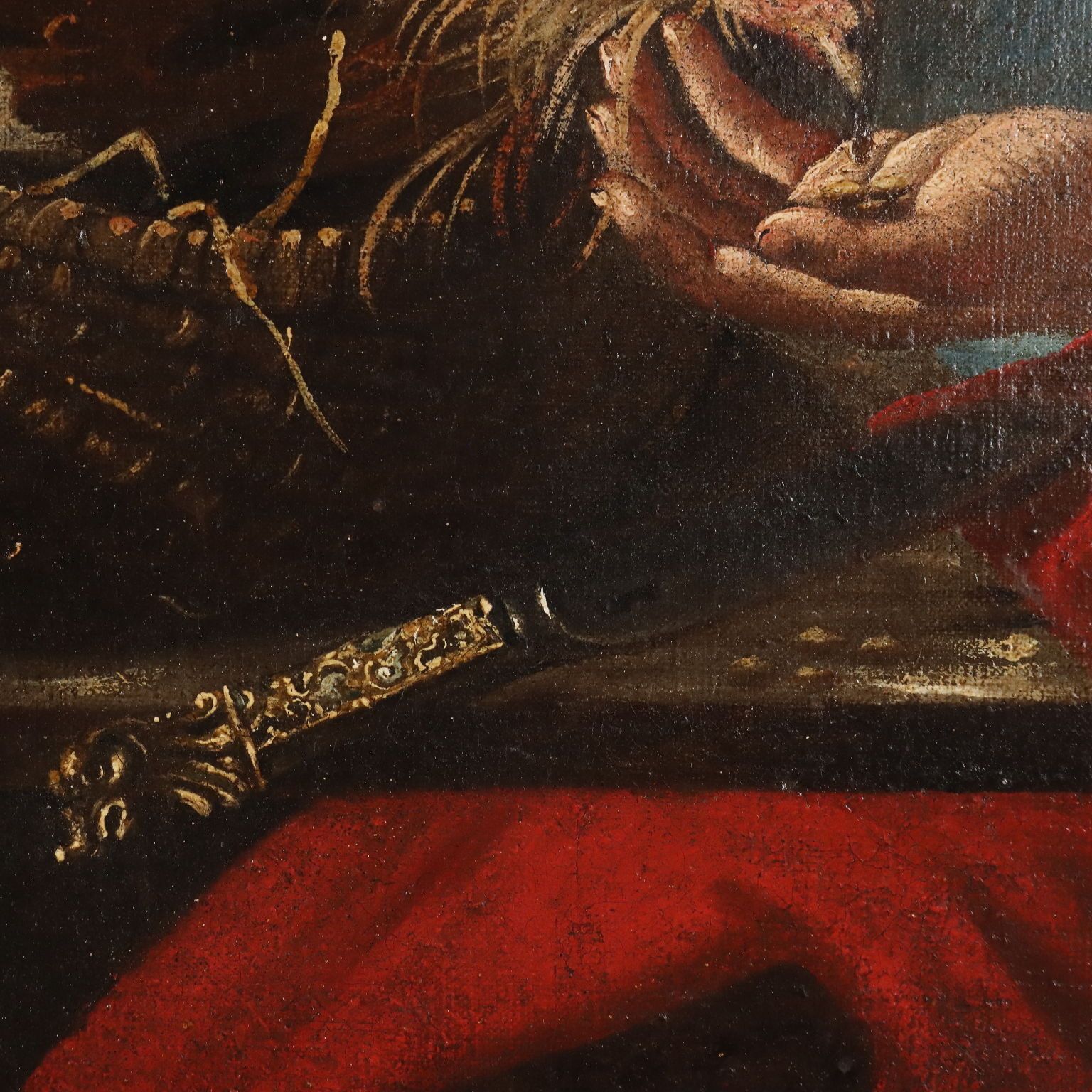 Antiek schilderij, school van Giacomo Francesco Cipper, 18e eeuw photo buy
