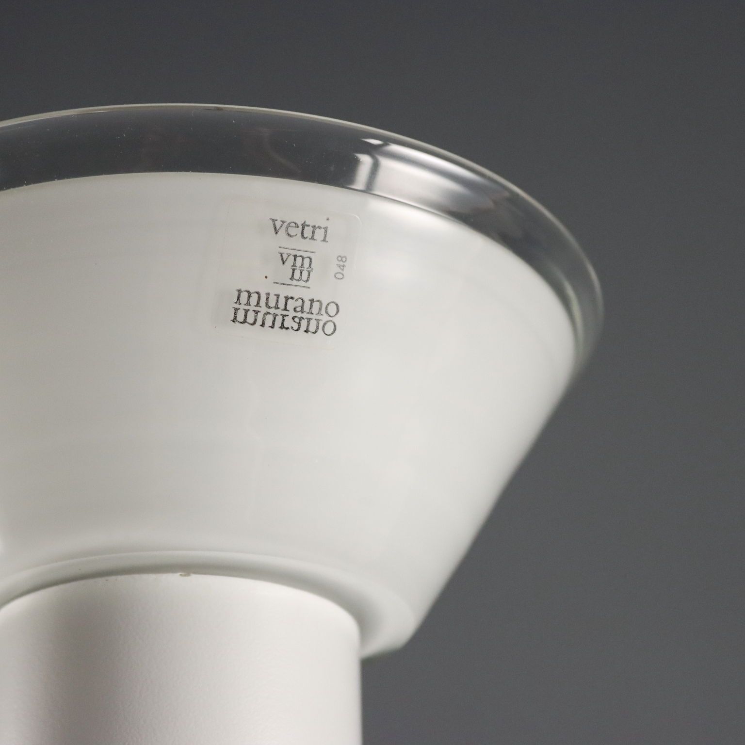 Vloerlamp in Murano-glas en metaal photo buy
