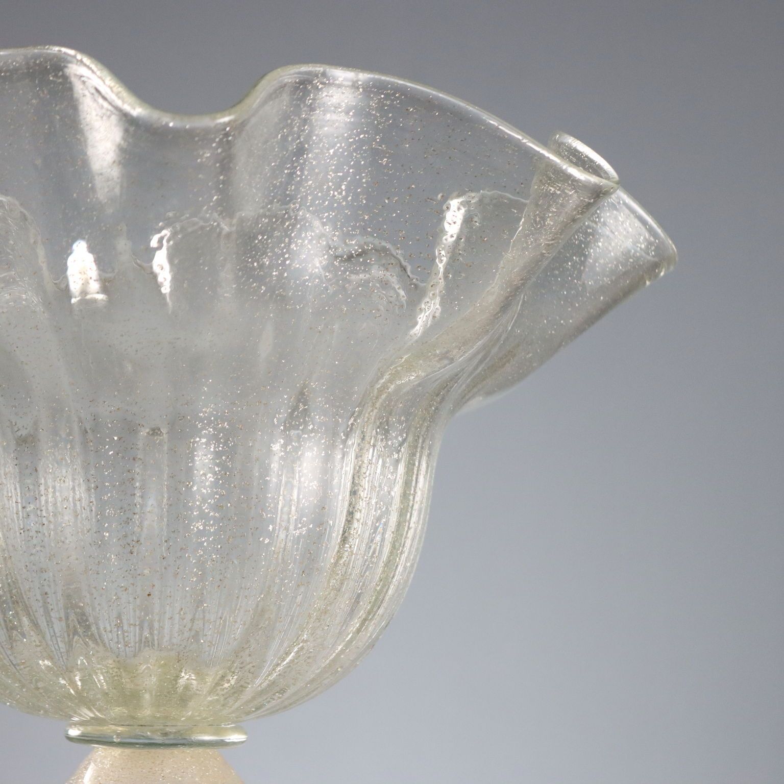 Pièce centrale vintage en verre d'art de Murano, Italie, années 1980-1990 photo for sale