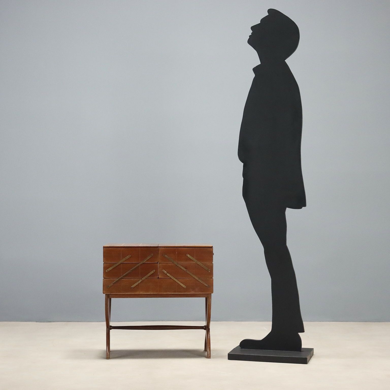 Boîte à couture italienne, années 1950 photo furniture
