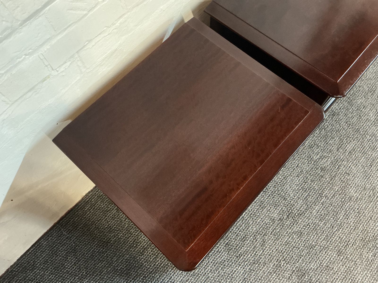 Pair Of Stag Minstrel Bedside Cabinets. photo Furniture