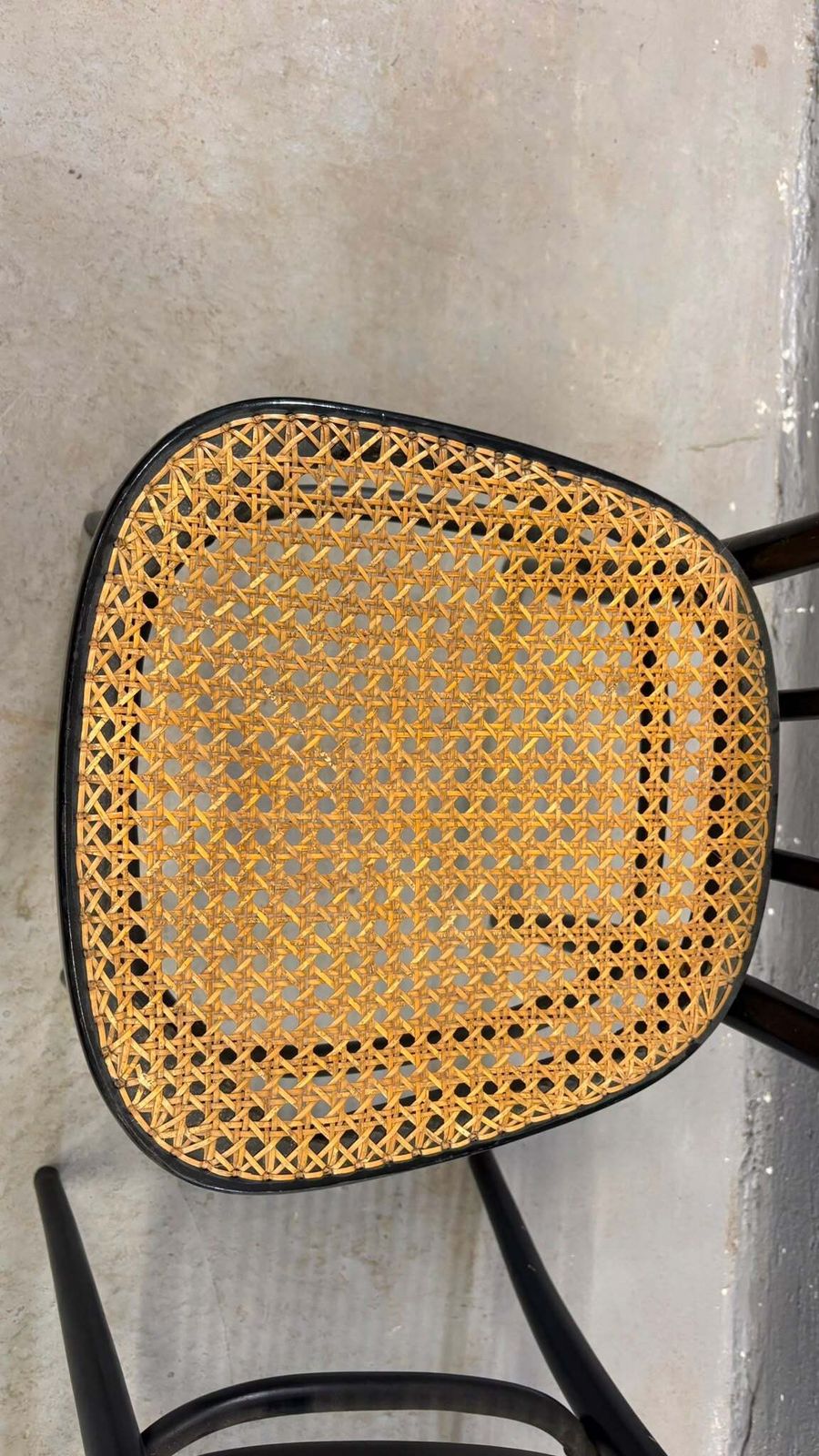 Meubels Paar Bentwood Stoelen, Weens Stro Zittingen, jaren 1960, Polen photo