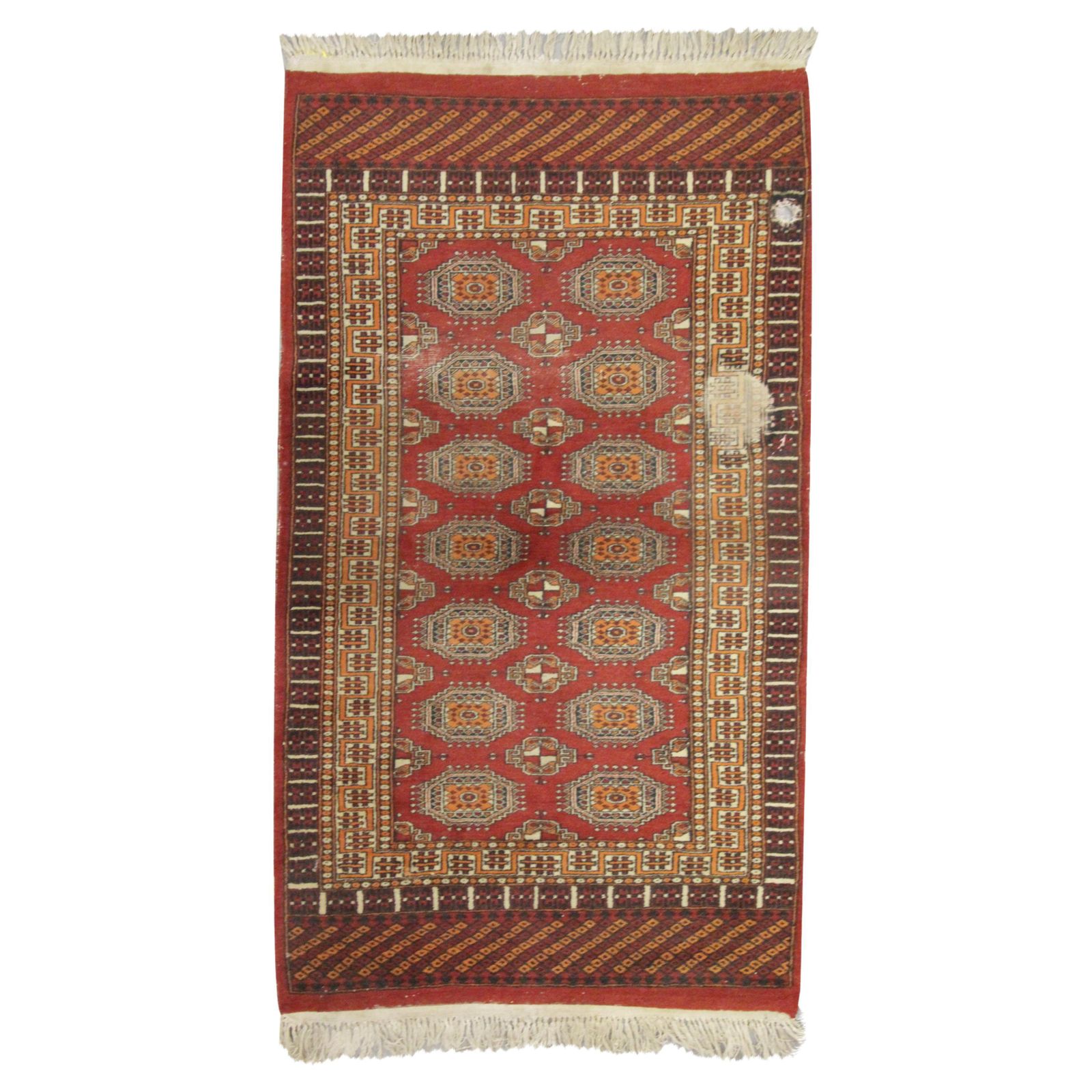 Tapis oriental de salon en laine tissé à la main, tapis traditionnel d'époque