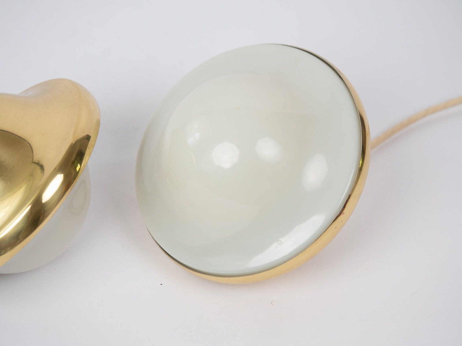 Vintage Deense hanglampen Bubi van Henning Koppel voor Louis Poulsen, 1972, set van 2 photo vintage