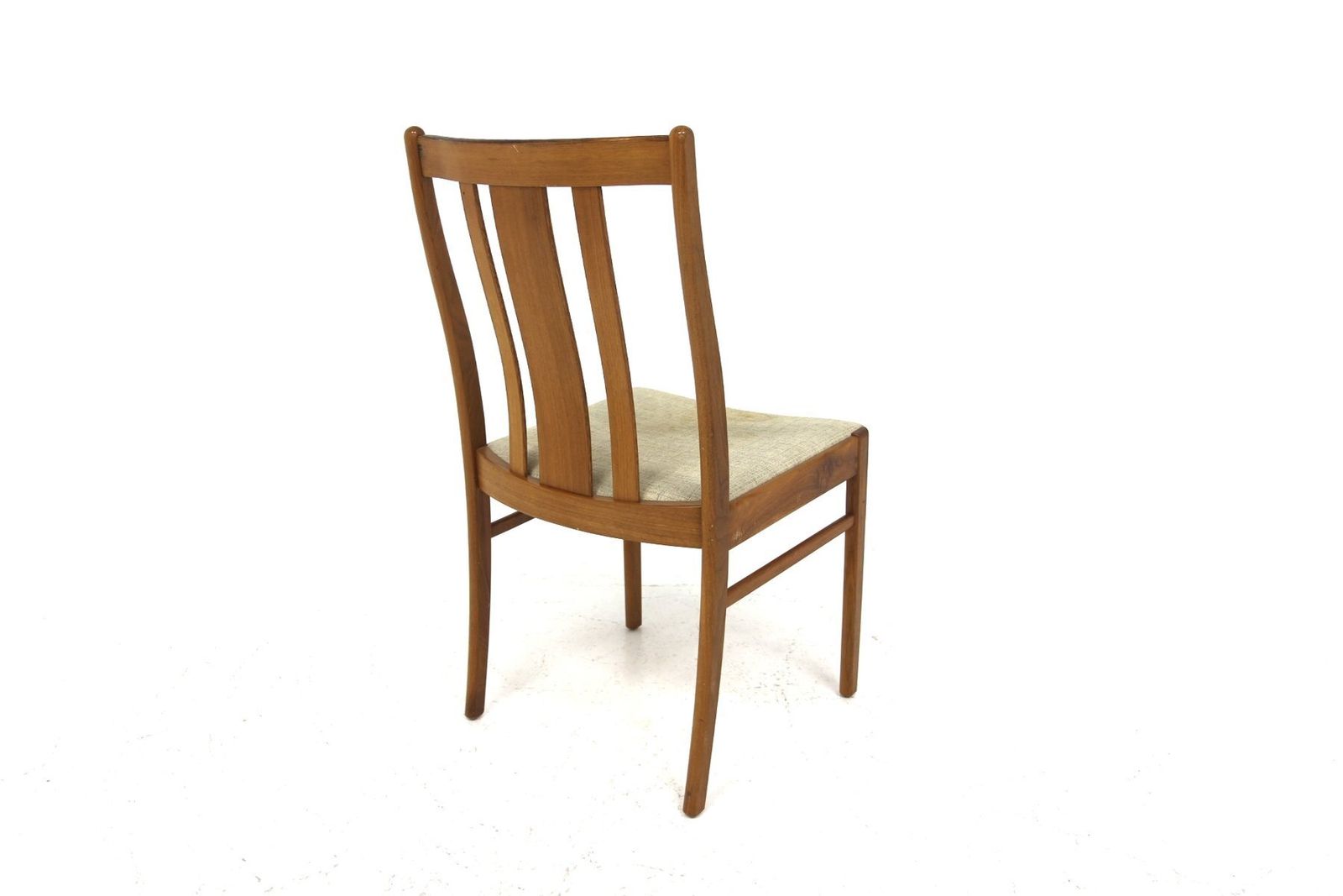 Chaises scandinaves en noyer, Suède, années 1960, lot de 6 photo Mobilier