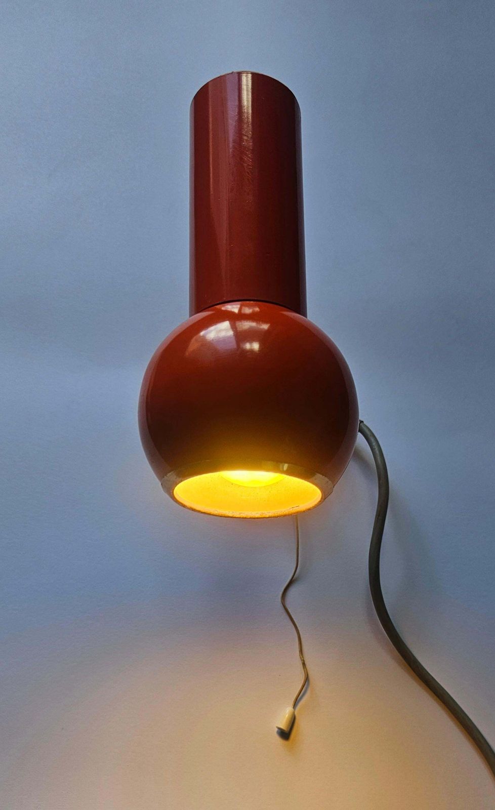 Zeldzame mid-century wandlamp, Space Age, Italië, jaren 1970 photo furniture