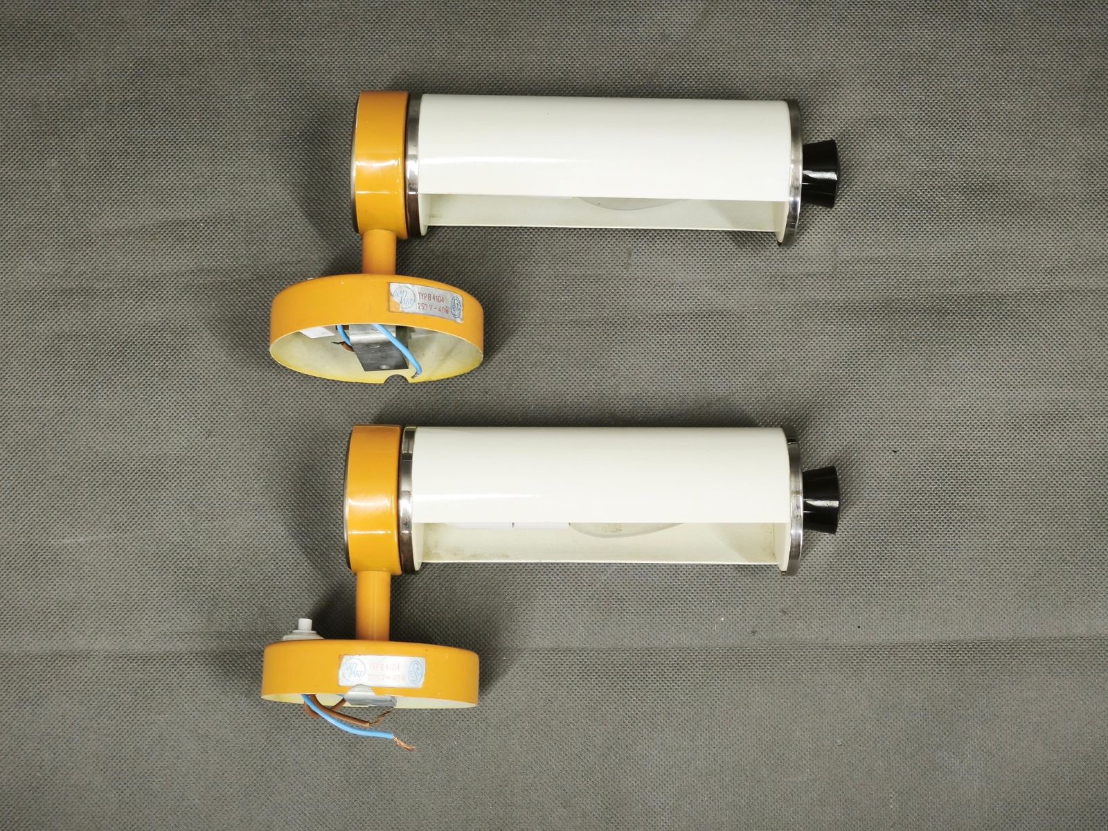 Lighting Pair Of Josef Hurka For Napako Adjustable Wall Lights, 1950s photo