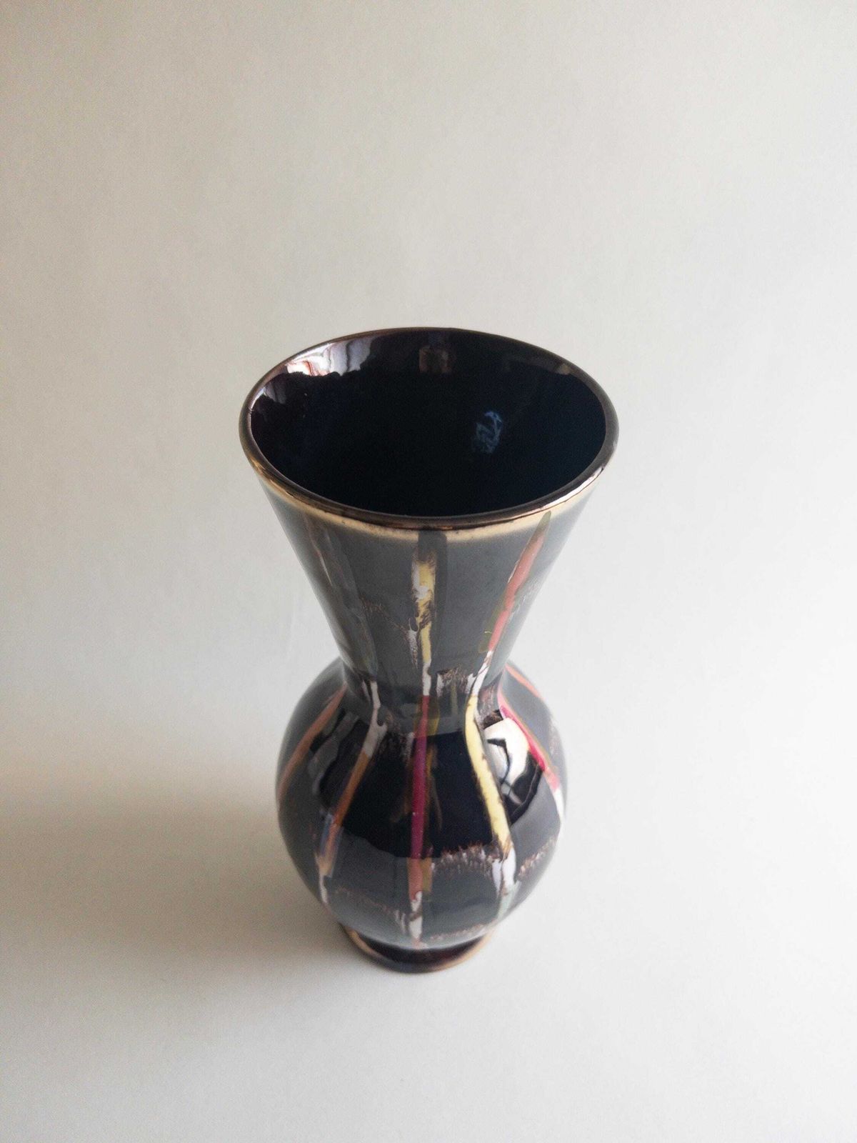 Jasba Keramik vaas, mid-century West-Duits aardewerk, Bamberg decor photo for sale