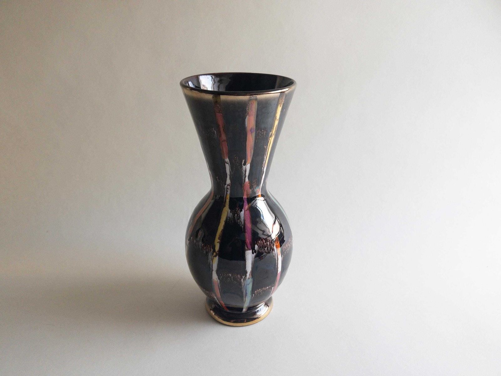 Woonaccessoires Jasba Keramik vaas, mid-century West-Duits aardewerk, Bamberg decor photo