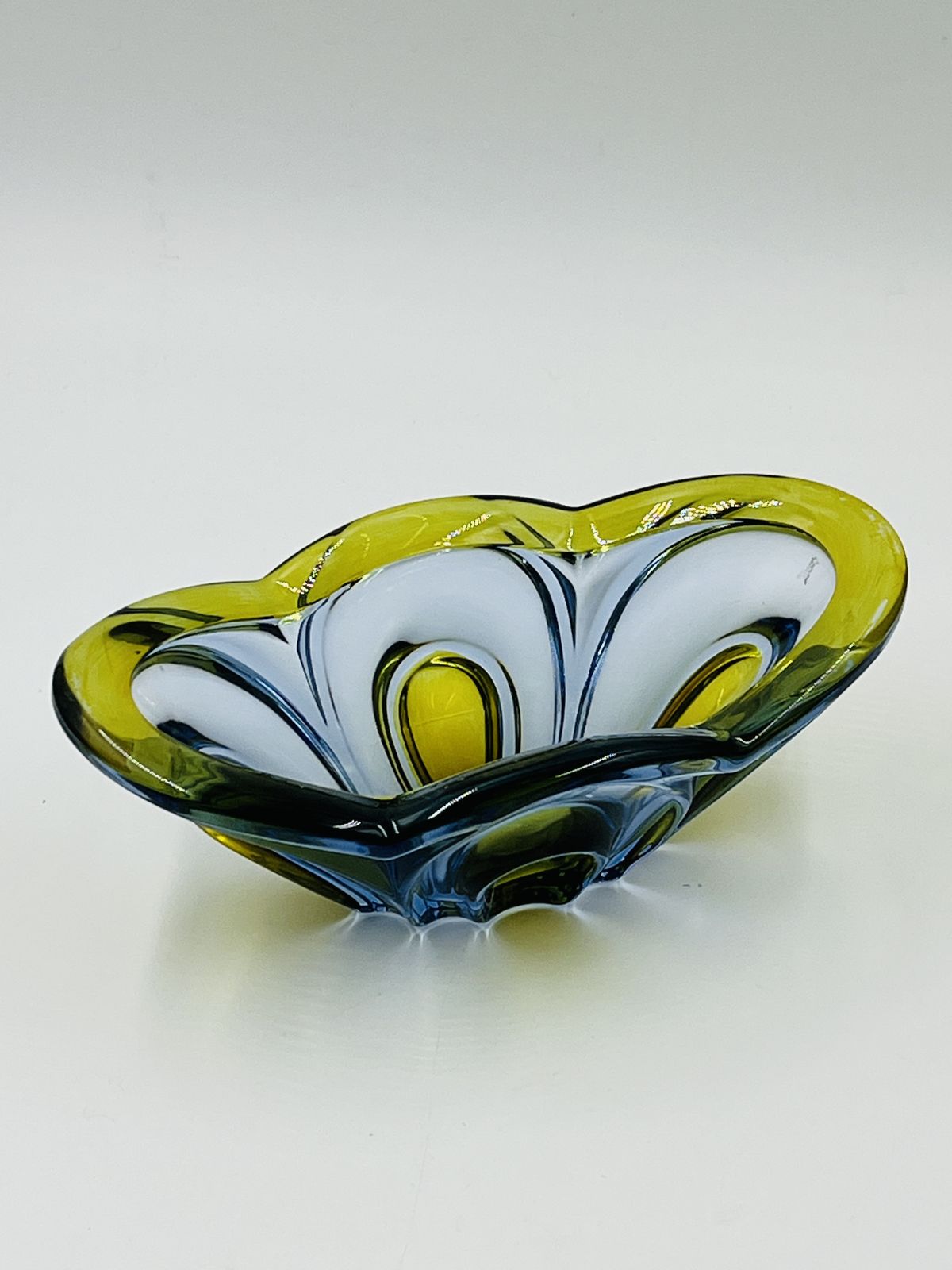 Chribska Bohemian Glass Designer Tumbler photo for sale