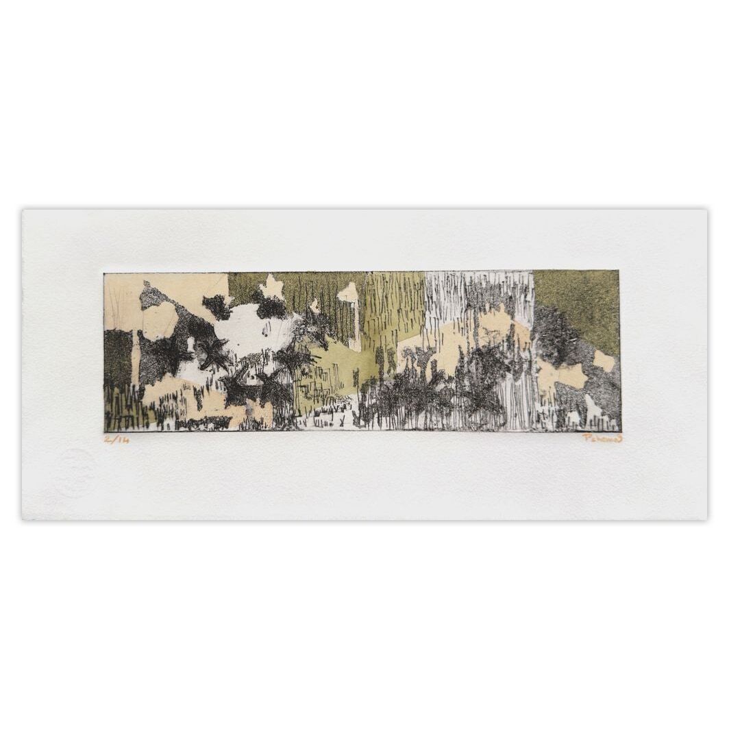 Monique Pehem (Breton Prouté) Signed Etching L'envolée 2009