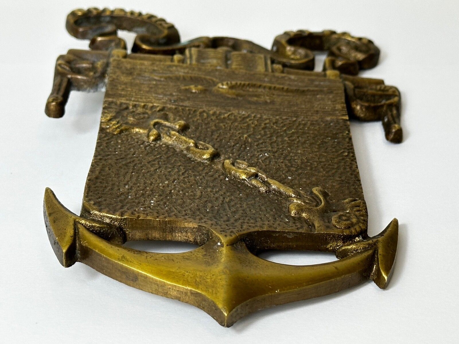 Antiek Anker Ketting Meeuw Wandplaquette Scientia Et Pax photo furniture