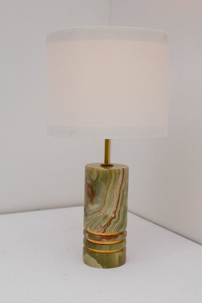 Mid Century Modern Italian Brass Table Lamp, 1970s photo vinterior